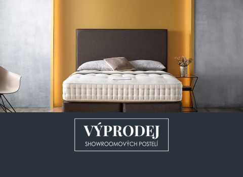 Výprodej showroomových postelí